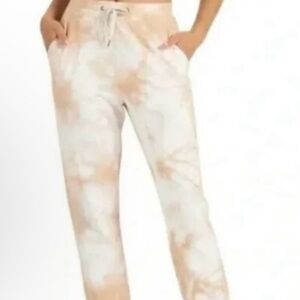 Vuori Laguna Lounge Joggers - XS, Beige/White